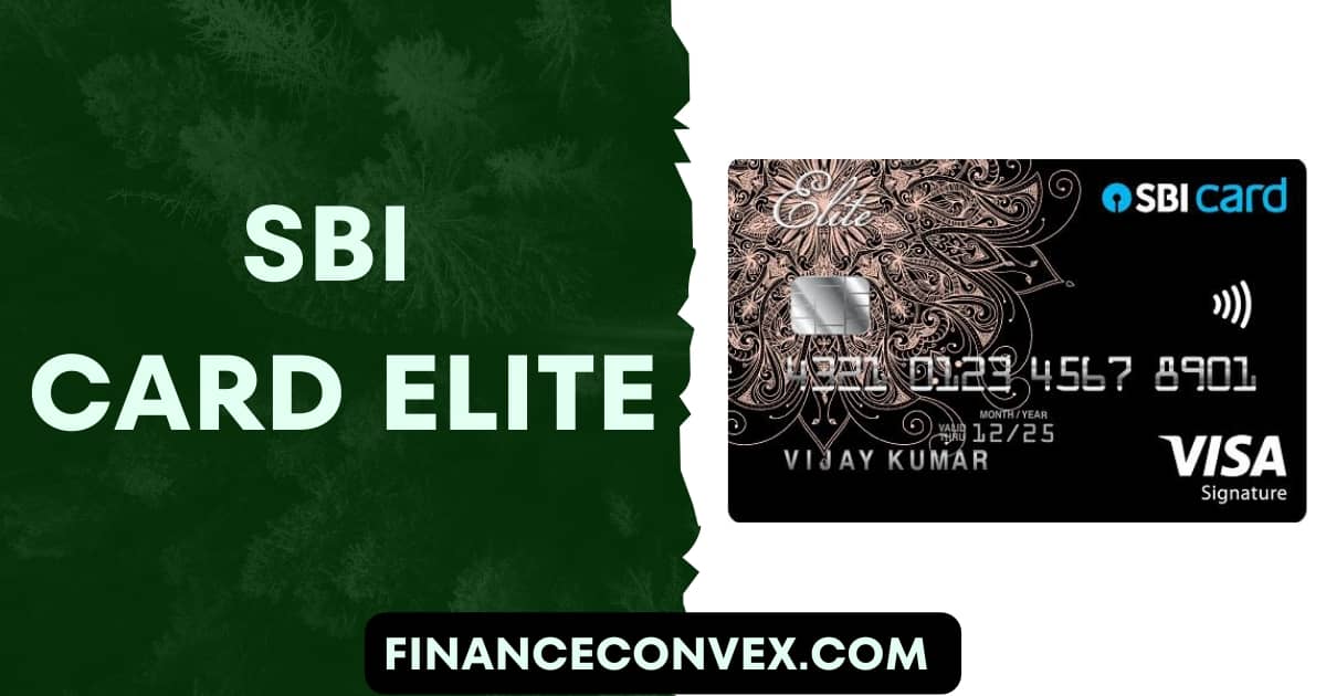 SBI Card ELITE - financeconvex